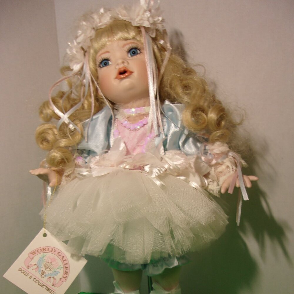 World Gallery Porcelain Designer Doll's